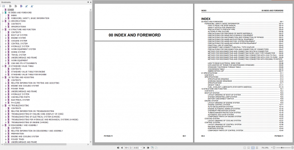 Komatsu Hydraulic Excavator PC78US 11 JPN Shop Manual SEN06844 02 2