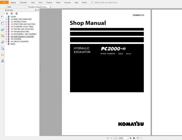 Komatsu Machine Mining PDF Updated Model 11 2021 Shop Manuals Operator Maintenance Manual 2