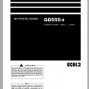 Komatsu Motor Grader GD555 5 Operation Maintenance Manual ES 1