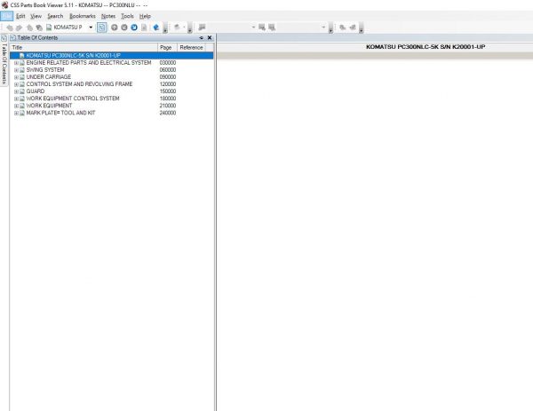 KomatsuEPCLinkoneCSSPartsVewer511EU202011