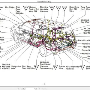 LEXUS LX570 2015 2017 3URL Wiring Diagram 0