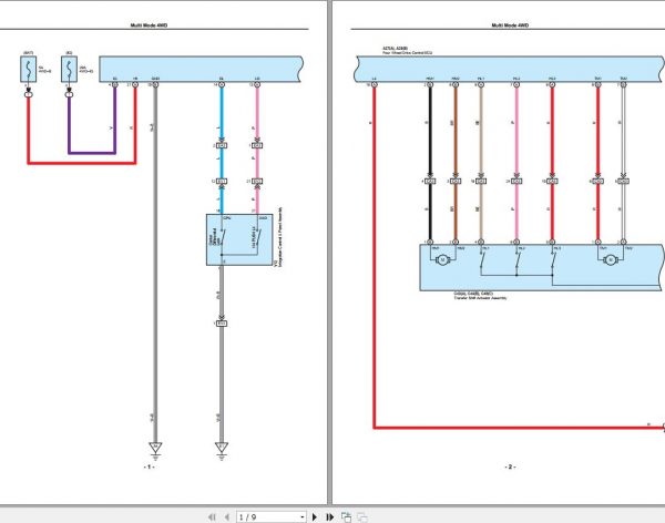 LEXUS LX570 2015 2017 3URL Wiring Diagram 2