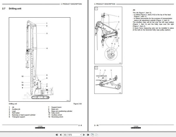 Liebherr Hydraulic Pumps BA 280 LB 28 Operating Manual EN 115532 BAL 003 2