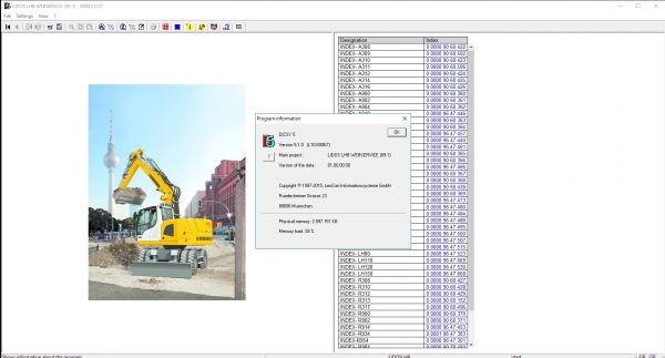 Liebherr Lidos EMT LHB LFR LBH LWT Webservice Online EPC Service Document Updated 03.2021 4