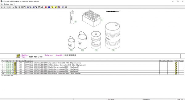 Liebherr Lidos EMT LHB LFR LBH LWT Webservice Online EPC Service Document Updated 03.2021 6