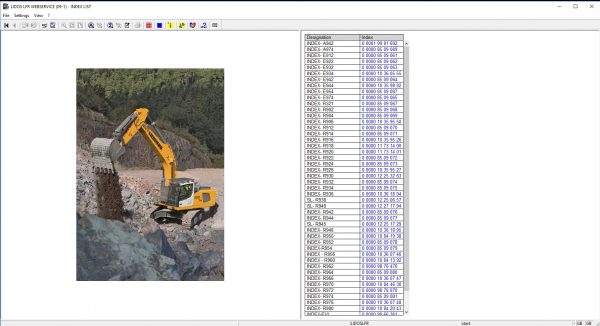 Liebherr Lidos EMT LHB LFR LBH LWT Webservice Online EPC Service Document Updated 03.2021 8
