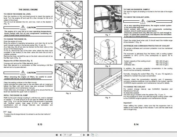 Liebherr R994B Litronic Operation Maintenance Manual 3