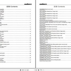 Lonking Forklift Fd20T Fd35T Parts Manual 1