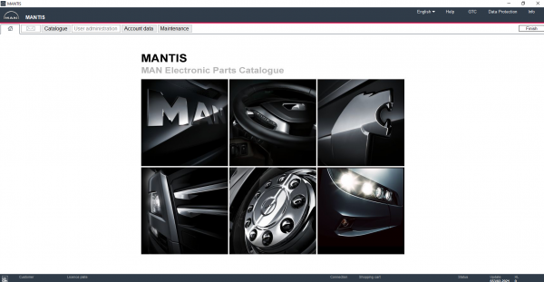 MAN Mantis v653 EPC 02.2021 Spare Parts Catalogue 1