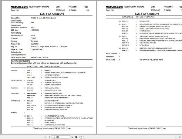 MacGREGOR HH400 1518 4 Instruction Manual 2005 1