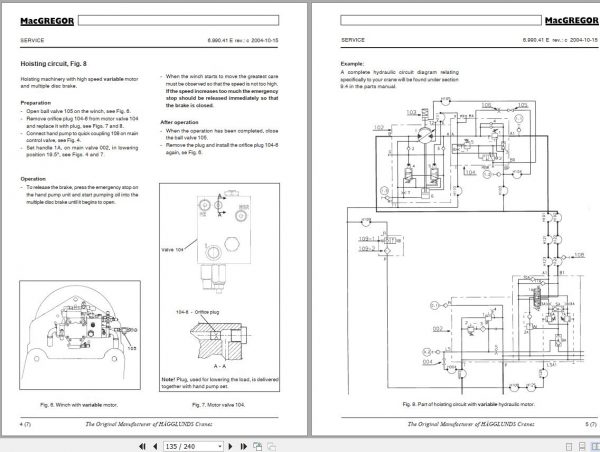 MacGREGOR HH400 1518 4 Instruction Manual 2005 2