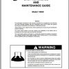 Manitowoc Grove Cranes 14000 Maintenance Manual 1