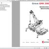 Manitowoc Grove Cranes GMK 3060I Operator Manuals DE 2
