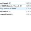 Manitowoc Grove Cranes GMK 3060L Operator Manuals DE 1