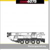 Manitowoc Grove Cranes GMK 4075 Maintenance Manuals 2084680 DE 1