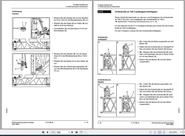 Manitowoc Grove Cranes GMK 4080 1 Operator Manuals DE 4