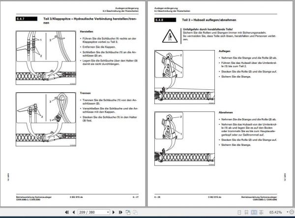 Manitowoc Grove Cranes GMK 4080 2 4090 Operator Manuals DE 3