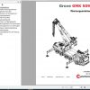 Manitowoc Grove Cranes GMK 5095 Maintenance Manuals DE 1