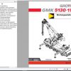 Manitowoc Grove Cranes GMK 5130 1 Maintenance Manuals 2084919 DE 1