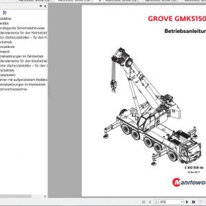 Manitowoc Grove Cranes GMK 5150L Operator Manuals DE 2 1