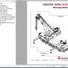 Manitowoc Grove Cranes GMK 5220 Maintenance Manuals DE 1