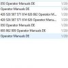 Manitowoc Grove Cranes GMK 5220 Operator Manuals DE 1