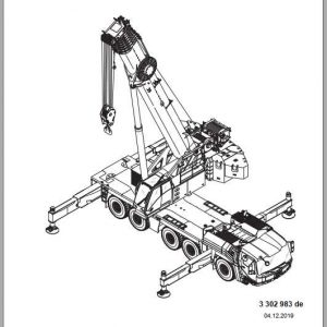 Manitowoc Grove Cranes GMK 5250XL 1 Operator Manuals DE 1