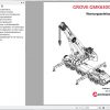 Manitowoc Grove Cranes GMK 6300L Maintenance Manuals DE 1
