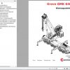 Manitowoc Grove Cranes GMK 6400 Maintenance Manuals DE 1