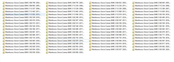 Manitowoc Grove Cranes GMK Operator Manuals DE 1