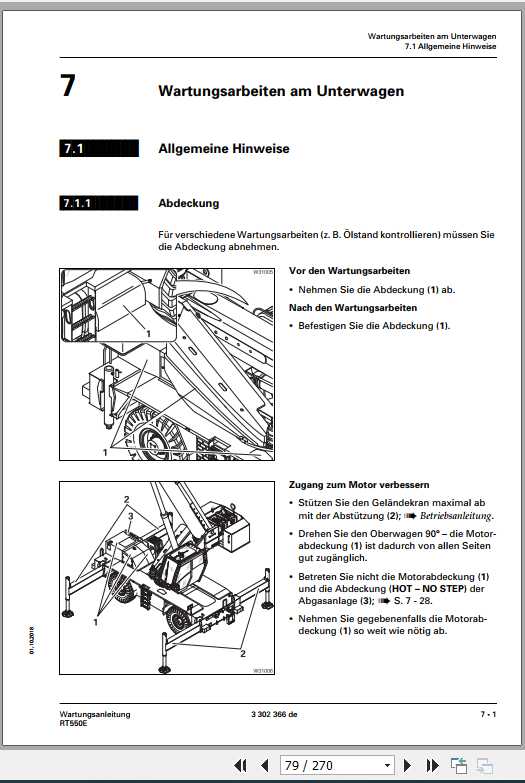 Manitowoc Grove Cranes GMK RT550E Maintenance Manuals 3302366 DE 2