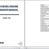 Manitowoc Grove Cranes Hino Diesel Engine J08E TM Workshop Manual 1