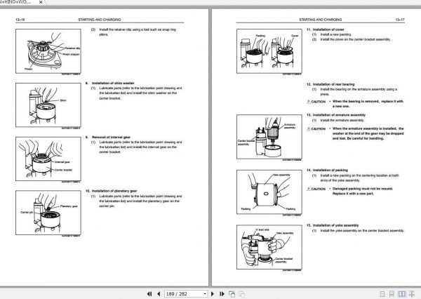 Manitowoc Grove Cranes Hino Diesel Engine J08E TM Workshop Manual 2