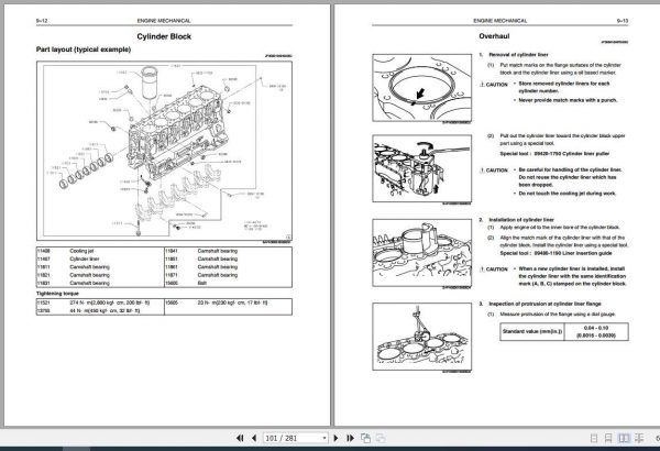 Manitowoc Grove Cranes Hino Diesel Engine P11C UN Workshop Manual 3