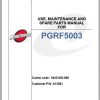 Manitowoc Grove Cranes PGRF5003 Spare Parts Use Maintenance Manual 1