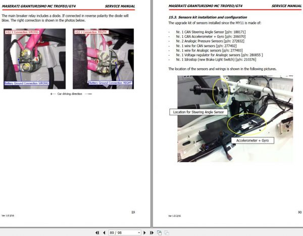 Maserati GranTurismo MC Sevice Manual 3