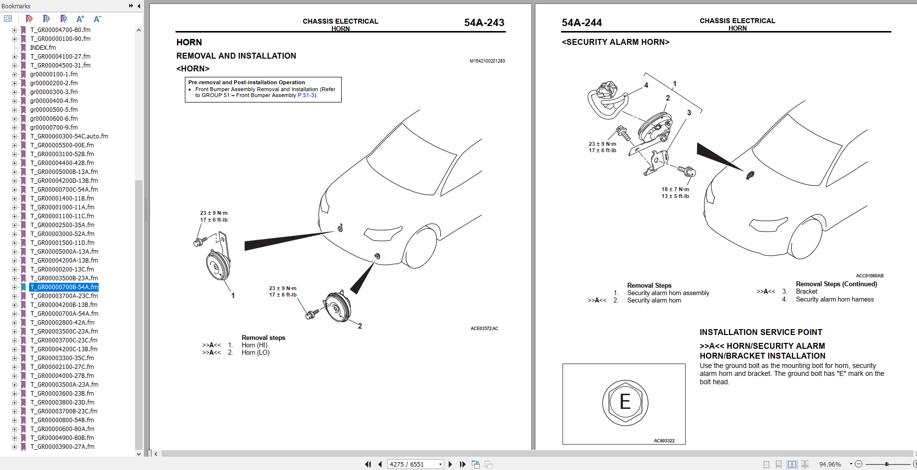 2018 MITSUBISHI OUTLANDER SERVICE MANUAL visual data 4