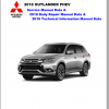 Mitsubishi Outlander PHEV 2018 Workshop Manual 1