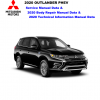 Mitsubishi Outlander PHEV 2020 Workshop Manual 1 1