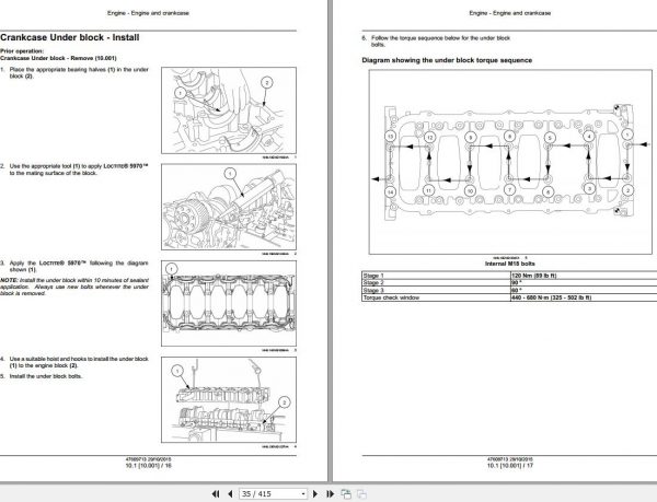 New Holland Engine Service Manual CD1 2