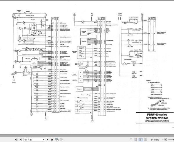 Nichiyu Forklift FBRF14 16 20 60 Series Troubleshooting Manual 2