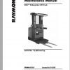 Raymond EASi Order Picker Part Maintenance Manual 2