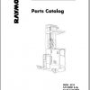 Raymond EASi Pacer Lift Truck R30 R50 Schematics Diagram Part Maintenance Manual 3