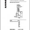 Raymond EASi Reach Fork Lift Trucks EZ A DZ B Part Maintenance Manual 1