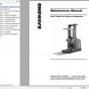 Raymond Oder Picker 261 Part Catalog Maintenance Manual 1