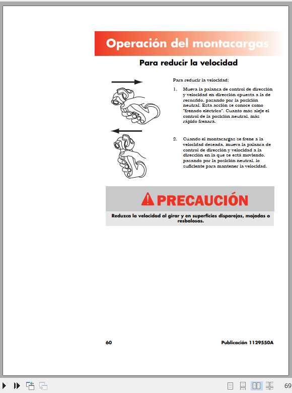 Raymond Swing Reach 9600 9700 Operator Manual ES 2