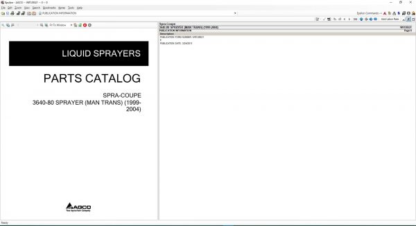 Spra Coupe Parts Catalog Workshop EU 03.2021 4