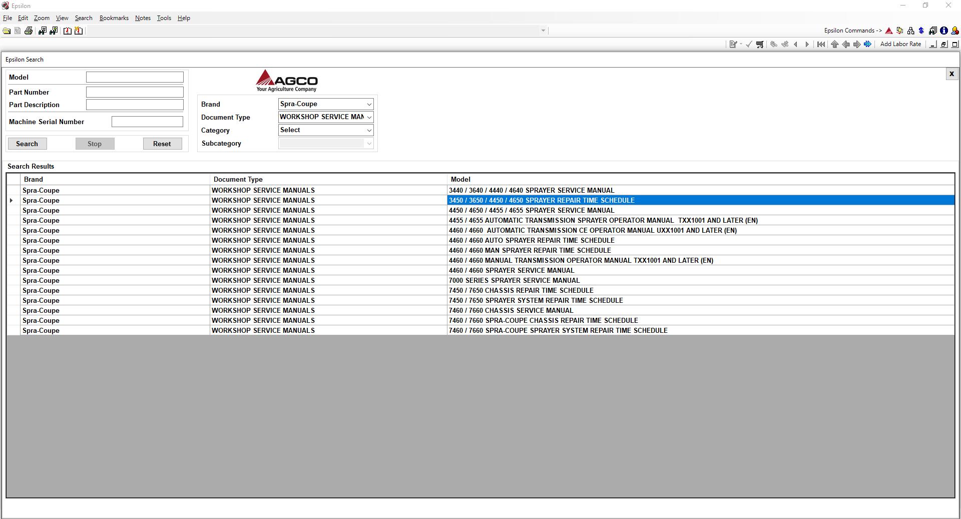 Spra Coupe Parts Catalog Workshop EU 03.2021 5