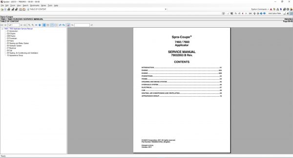 Spra Coupe Parts Catalog Workshop EU 03.2021 8
