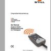 Still CX T Supplement Operating Manual DE 1